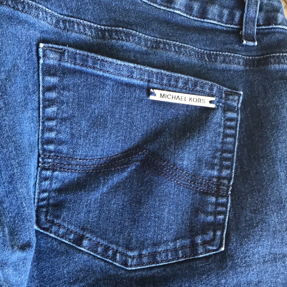 Michael Kors skinny stretch Capri jeans